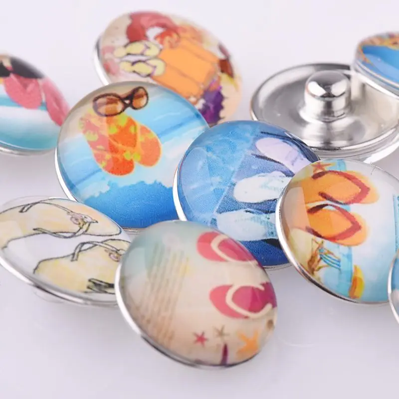 Новинка разнообразные пляжные сандалии на застежке 18 мм сменные ювелирные