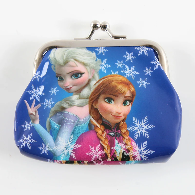 1 шт. мини-Кошельки для монет disney Frozen, кошелек для детей, Детский кошелек, подарки на день рождения, подарки для девочек, индивидуальный подарок