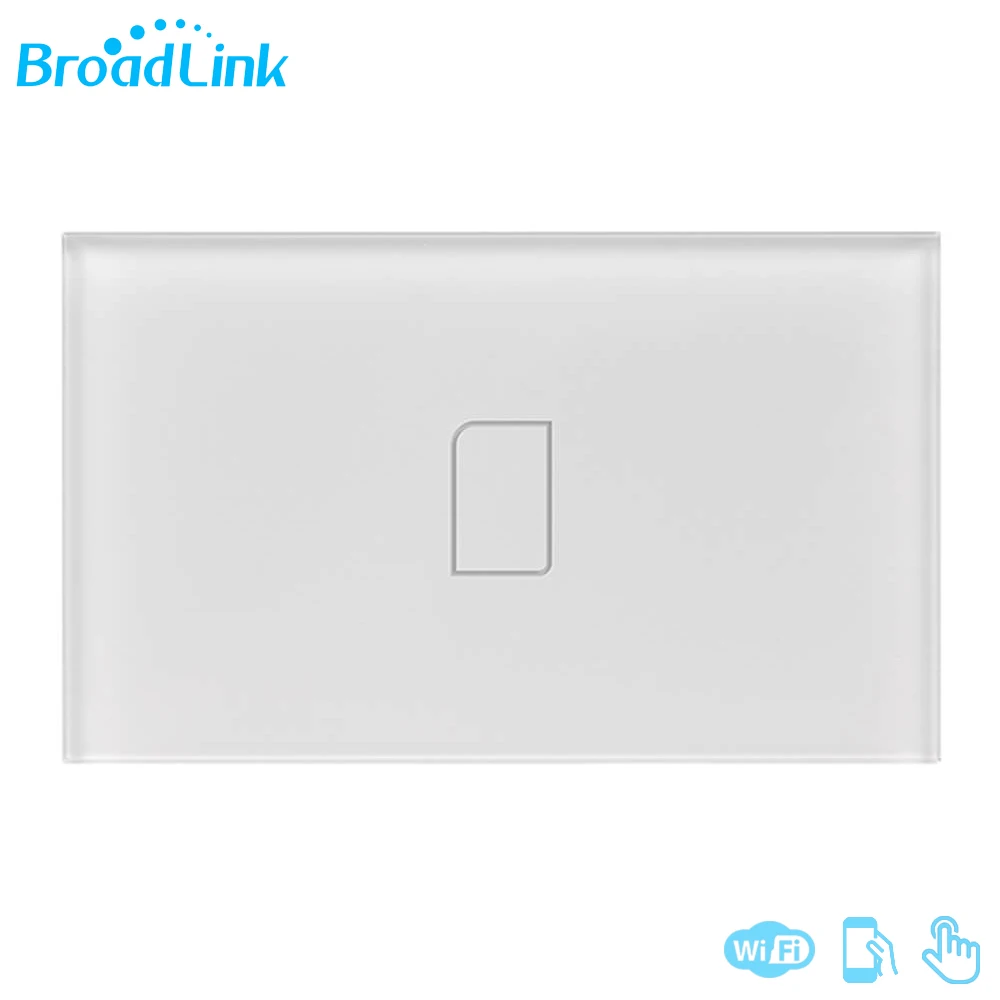 Оригинальный Broadlink TC2 3 Gang 433 мГц соединения стены сенсорный Панель выключатель