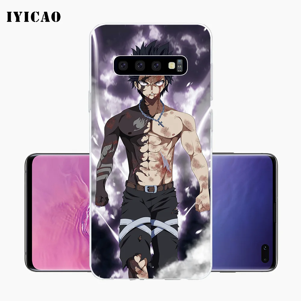 IYICAO серый мягкий силиконовый чехол для Samsung Galaxy S10e S10 S9 S8 Plus S7 Edge TPU|Чехлы-накладки| |
