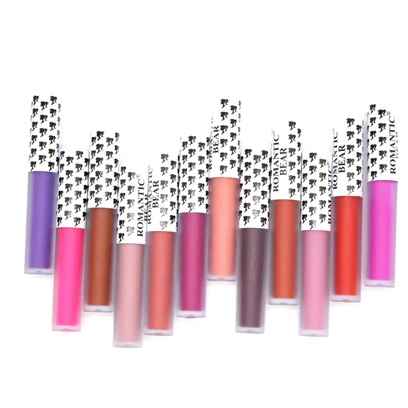 Новый Batom Beauty Labiales красный матовый жидкий увлажняющий макияж блеск для губ
