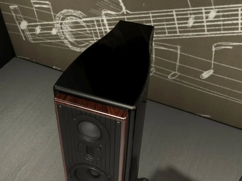 B-001 3-Way-3-Driver " Midwoofer книжные Полочные колонки Mundorf/SCAN-SPEAK твитер SCAN-SPEAK НЧ-динамик без подставки
