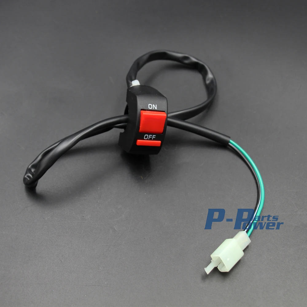 Проводка ткацкий станок катушка зажигания Гонки CDI блок Kill switch 50cc 70cc 90cc 110cc 125cc питбайк