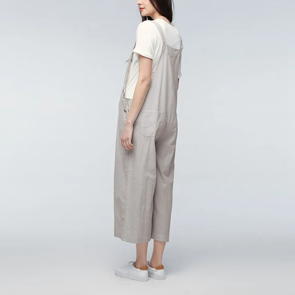 SAGACE повседневные женские льняные брюки с высокой талией для беременных поясом