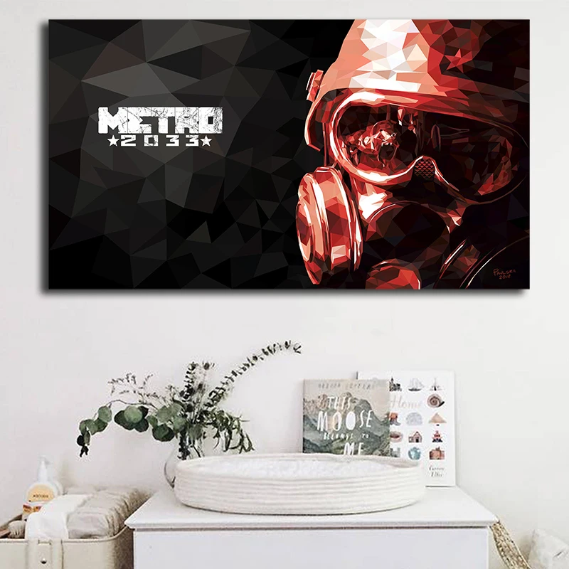Метро 2033 игра Плакаты картина маслом HD Печать на холсте Картина жикле настенный