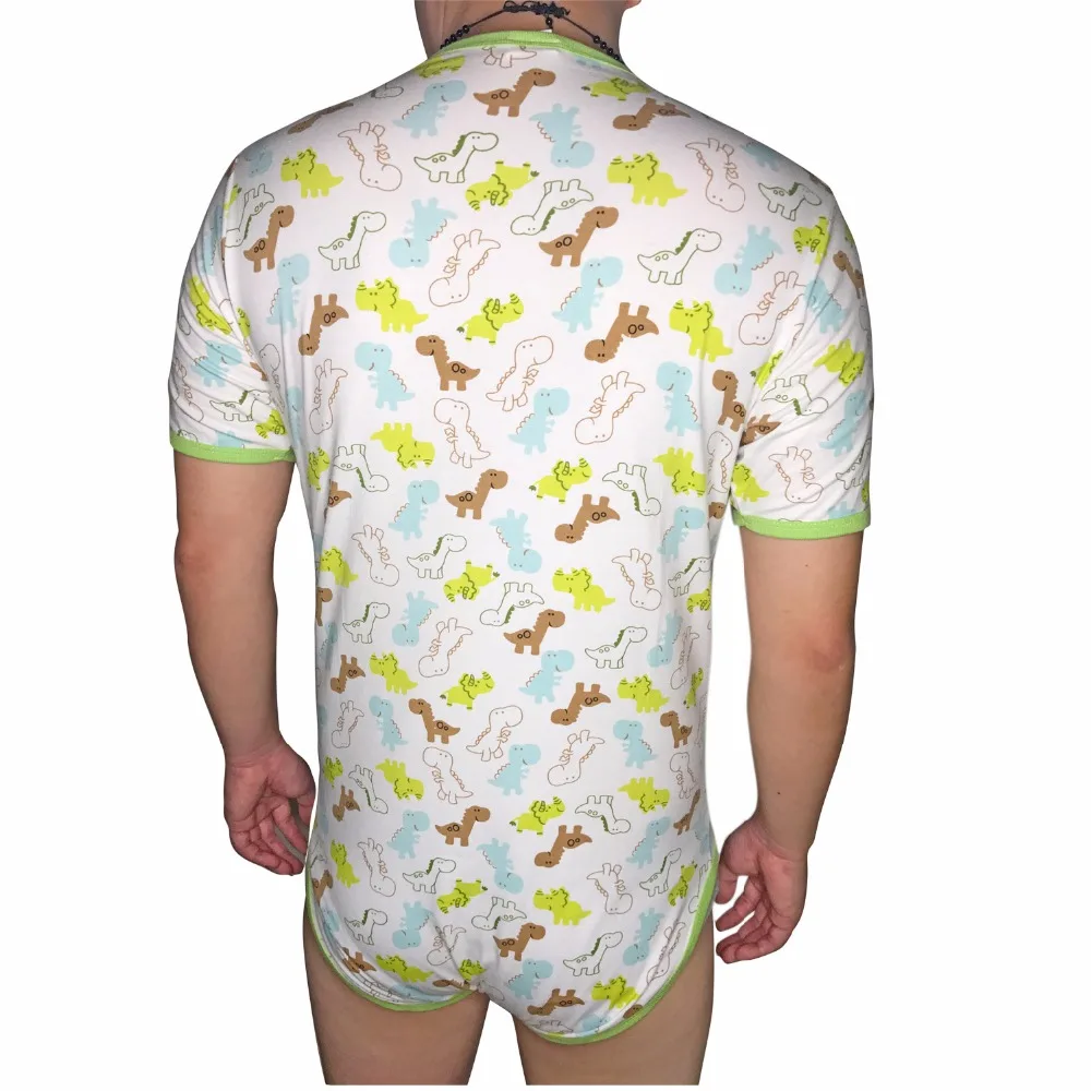 Сисси ABDL Onesie пеленки любовник для взрослых Детские Боди человек ползунки с