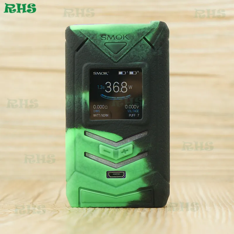 5 шт 2018 первая партия Силиконовый чехол для Smok Veneno 225W 13 различных цветов на ваш