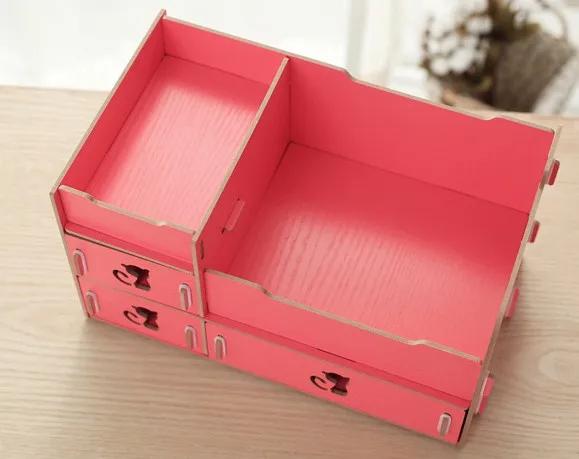 Настольная витрина сделай сам в виде милой кошки органайзер для макияжа любого