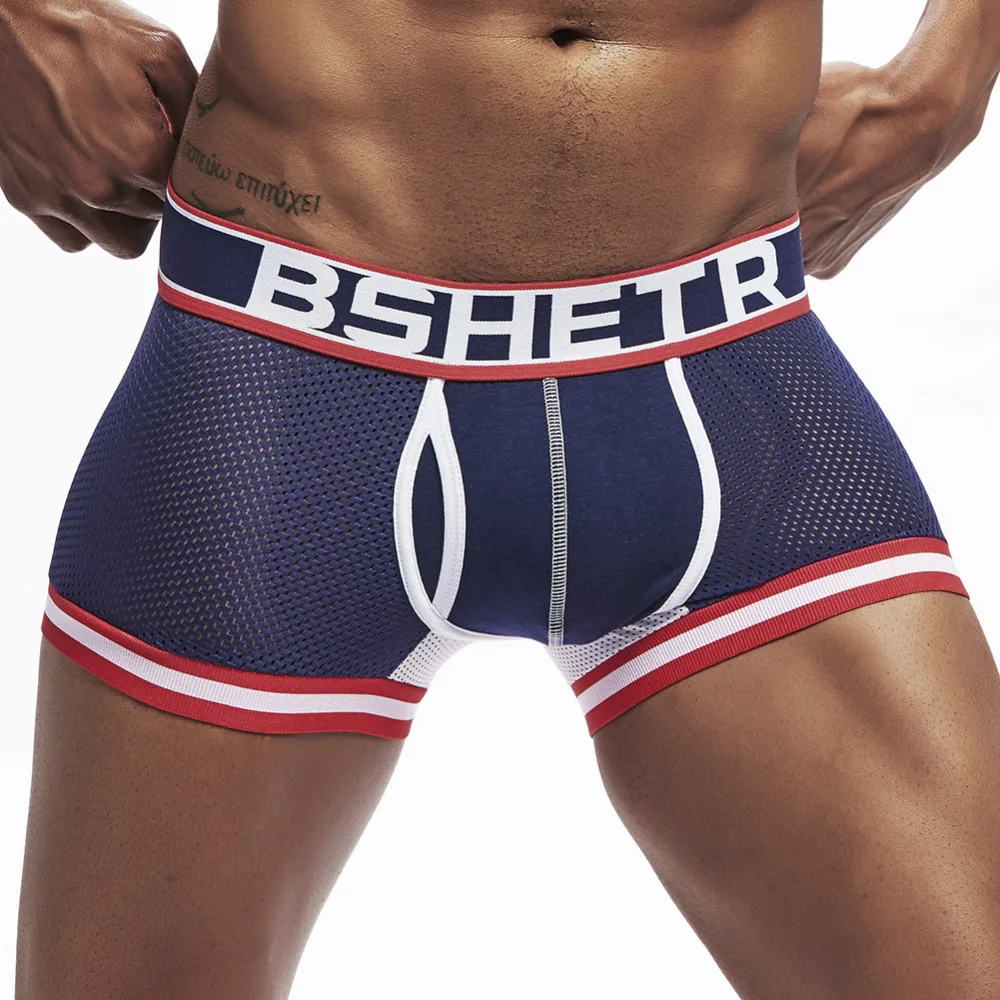 Нижнее белье для мужчин супер популярные хлопковые боксеры|male panties|boxer pumpmesh boxer