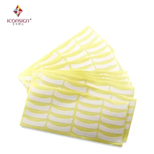 Патчи для глаз, ультратонкие, белые, без гелевой подкладки, для наращивания ресниц, макияж, 100 пар