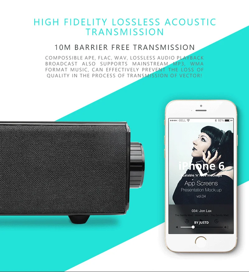 FELYBY профессиональная портативная уличная Беспроводная стереоколонка MP3 Bluetooth