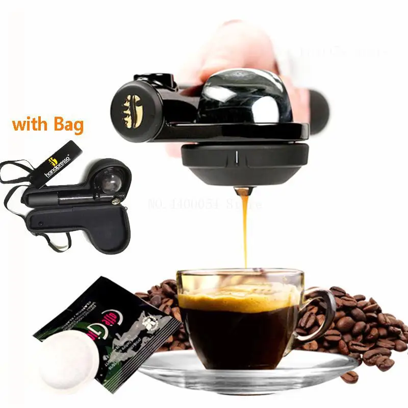 Портативная кофемашина мини Эспрессо кофеварка ручной кофе горшок простота в