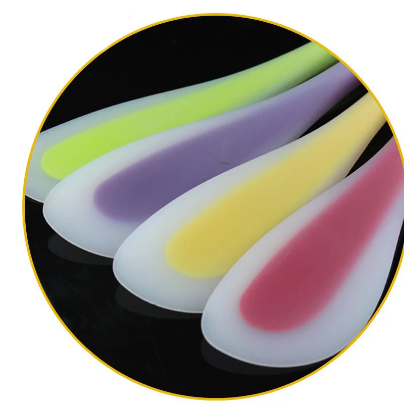 XINAHER Baking Tools For Cakes Double Silicone Spatula Spoon Cookie Spatulas Pastry Scraper Mixer Butter Ice Cream Scoop