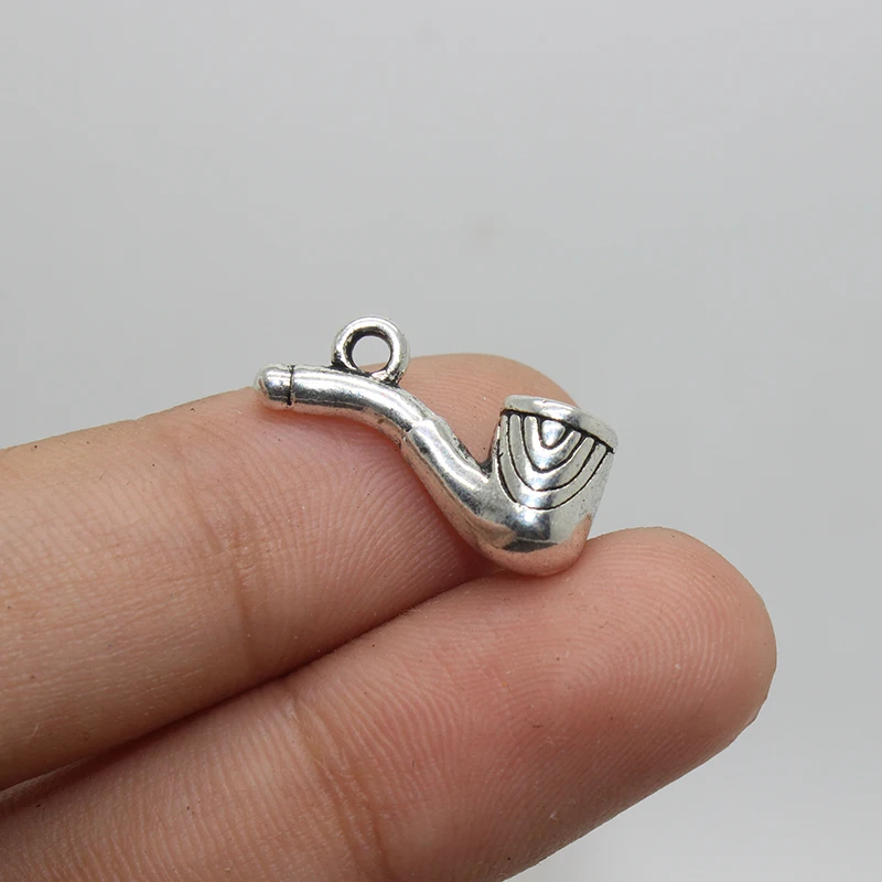 Античная тибетская Серебряная бронзовая 3D подвеска для ювелирных изделий 20