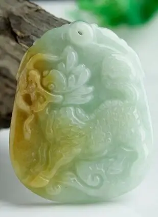 Подвеска guanyin duke guan longfeng kirin для мужчин и женщин полированный разноцветный кулон