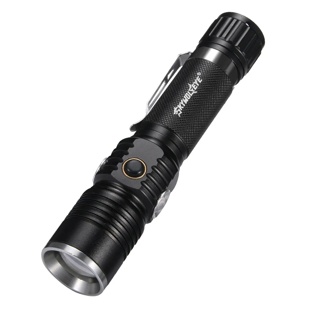 Перезаряжаемый светодиодный велосипедный передний фонарь 2019 тактический