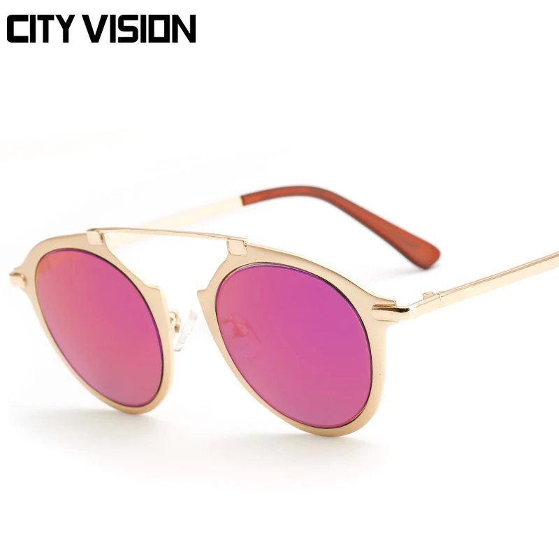 CALIFIT бренд кошачий глаз модные солнцезащитные очки с зеркальным покрытием линз