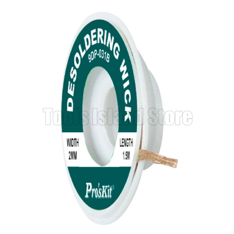 Pro'skit Professional Length 1.5M width 1.5mm 2.0mm 2.5mm Desoldering Braid Solder Remover Wick Wire Repair Tool | Инструменты