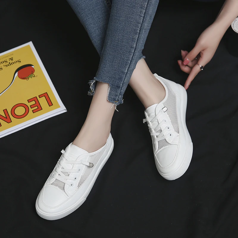 Обувь из сетчатого материала женская повседневная обувь кроссовки с