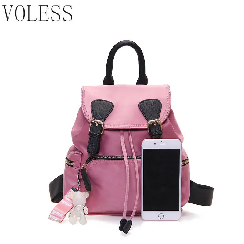 Кулон из искусственной кожи Для женщин рюкзак моды Bagpack школьные сумки для