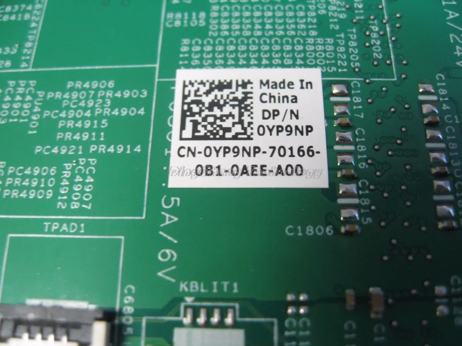

Laptop Motherboard For Dell inspiron M5010 0YP9NP CN-0YP9NP 09913-1 DG15 48.4HH06.011 HM57 DDR3 Mainboard