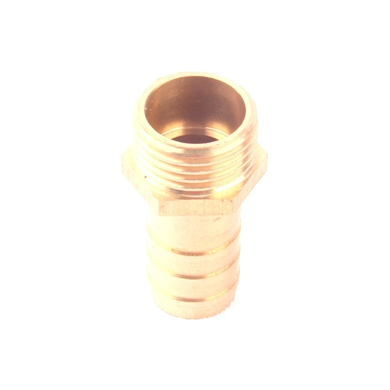 

1pc 1/2 Inch to 16mm Copper Thread Adapter Hose Pipe Quick Connector Home Garden Copper Plumbing Accessories