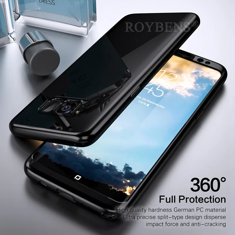 Блестящее Зеркало чехол для samsung Galaxy S10 плюс S8 S9 полная защита тела Жесткий Note 8 9 S10E