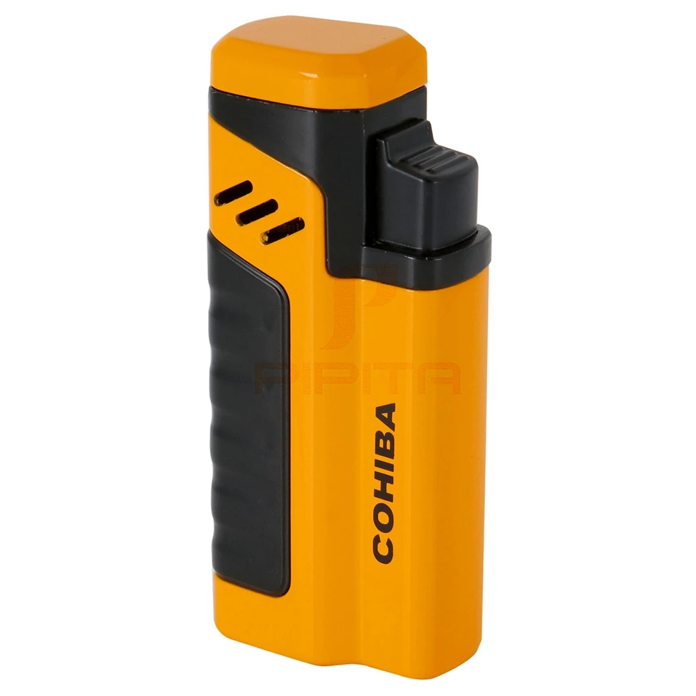 COHIBA ветрозащитная зажигалка газовая факел четыре струи пламени многоразового
