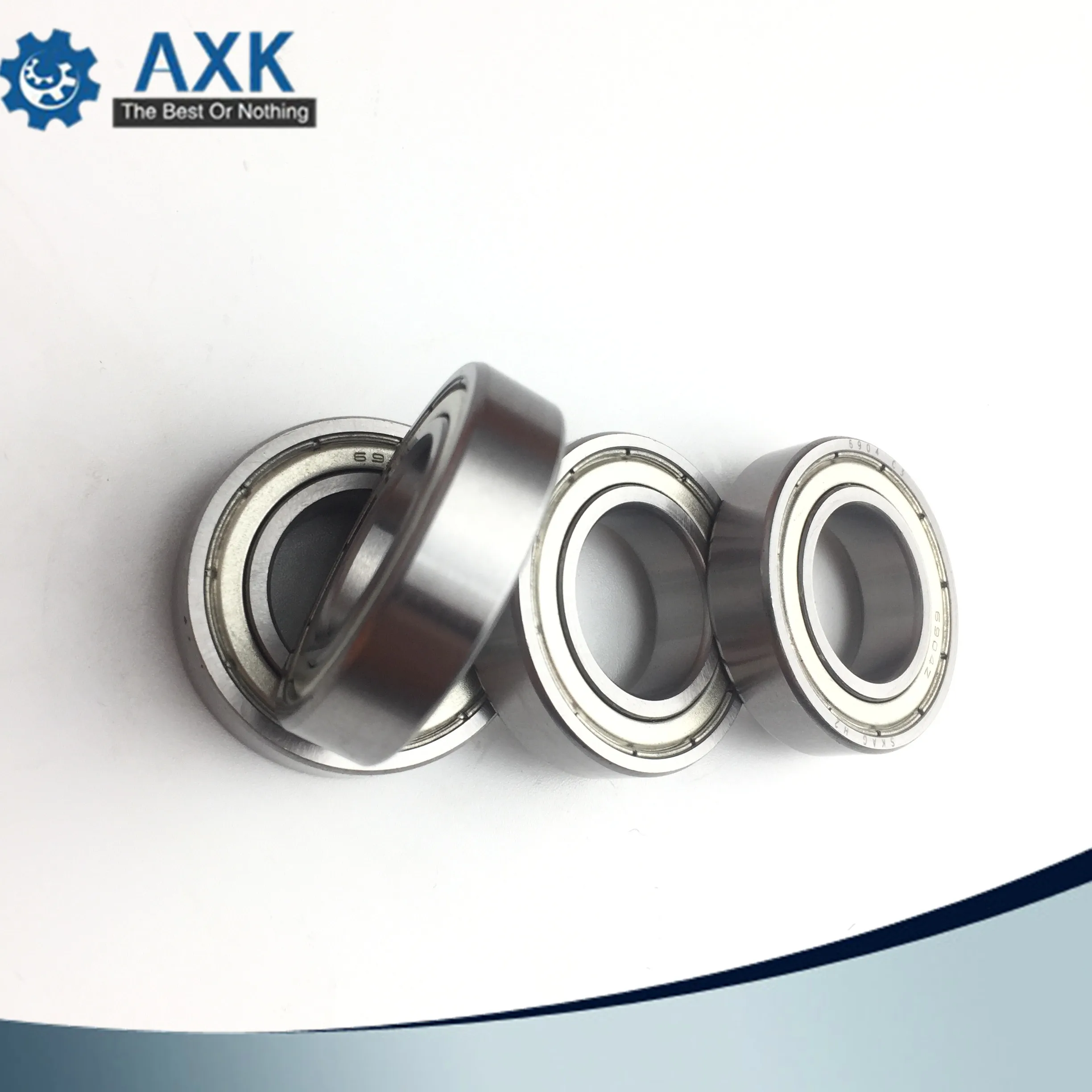 S6207ZZ подшипник 35*72*17 мм (2 шт.) ABEC 1 S6207 Z ZZ S 6207 440C Нержавеющая сталь S6207Z упорные