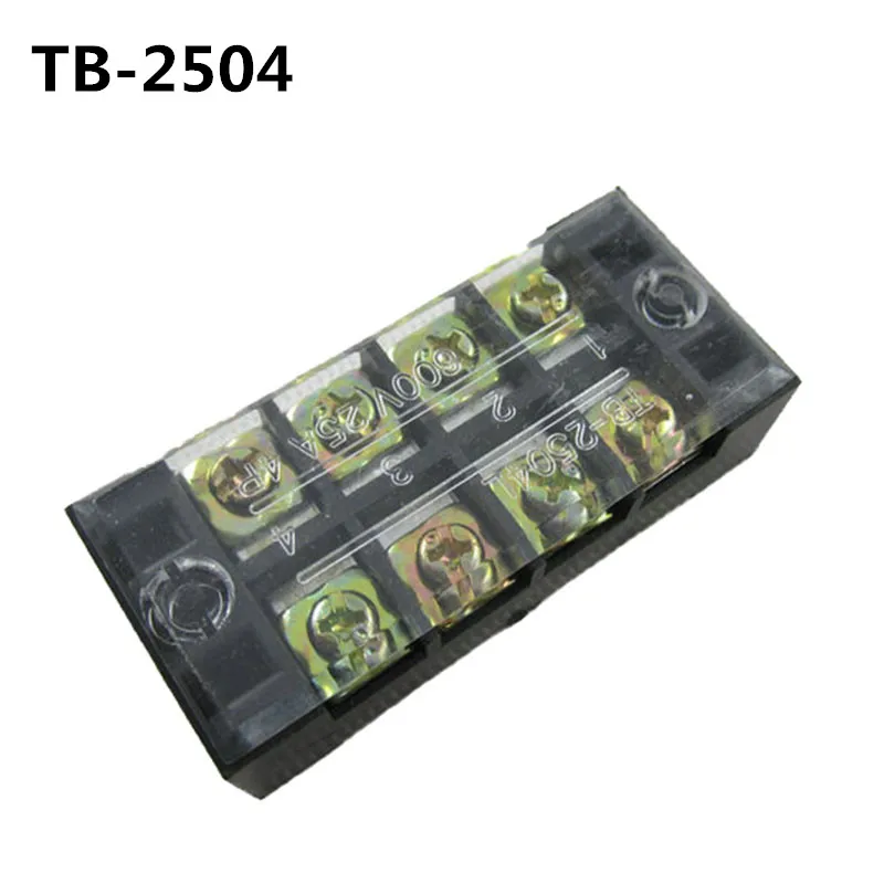 10 шт. 600 в 25А TB2503/2504/2505 Барьерная полоса Клеммная колодка Соединительная плата |