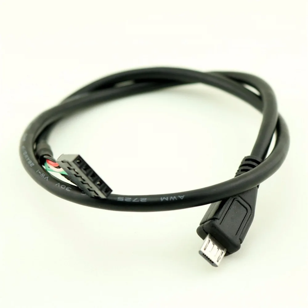 2 шт. 50 см Micro USB 5Pin Male к Dupont Female Header адаптер материнской платы Cable|usb 5pin|usb micro usbusb usb |