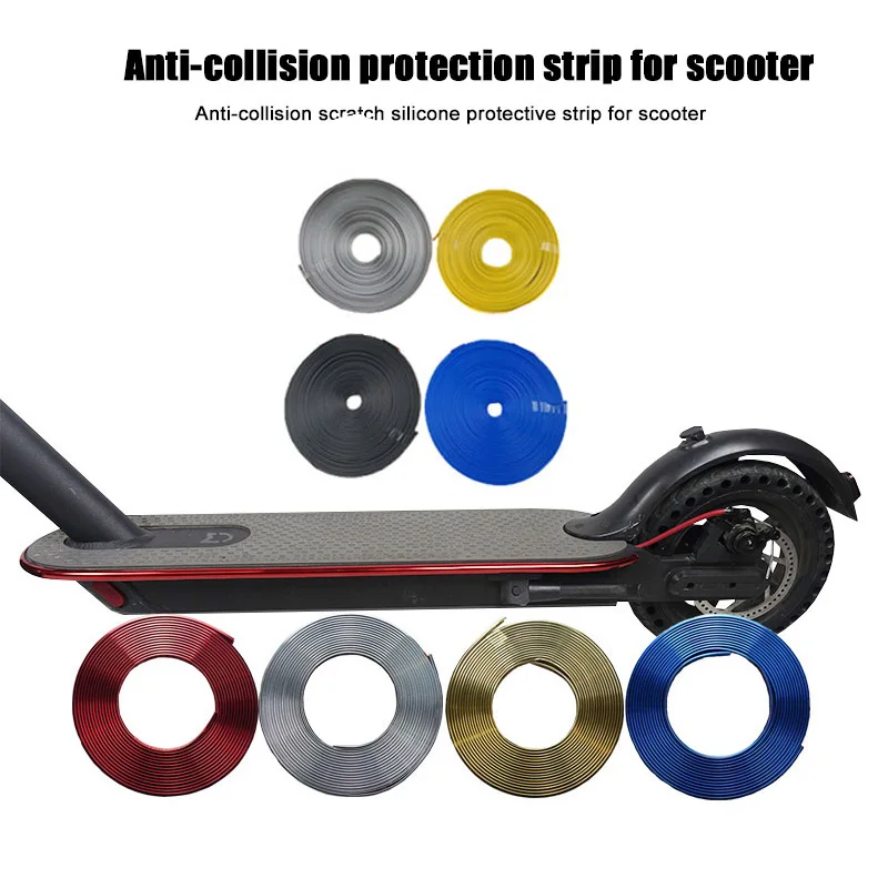 

Scooter Crash Protection Strip Protective Bumper Strips for XIAOMI M365 Scooter FK88