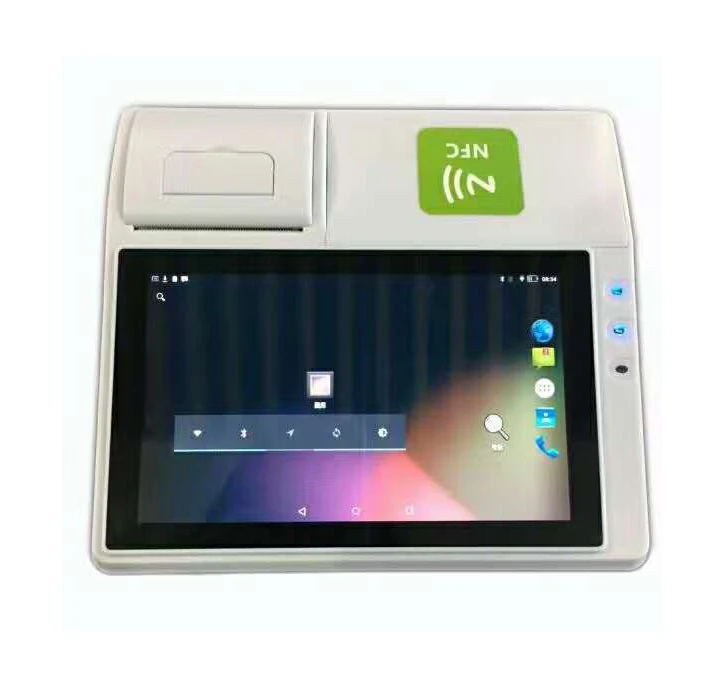 Оригинальный KT807 7 &quotAndroid Pos смарт терминал с 58 мм чековый принтер считыватель