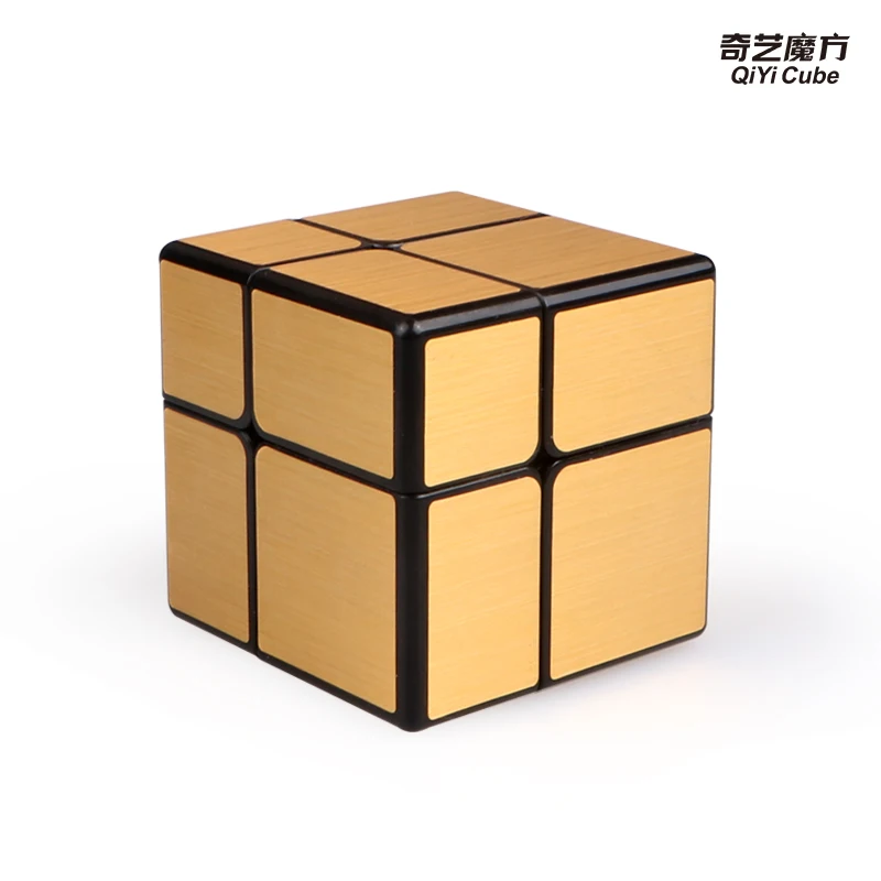 D FantiX QiYi зеркальный куб 2x2 неравный волшебный головоломка на скорость развивающие