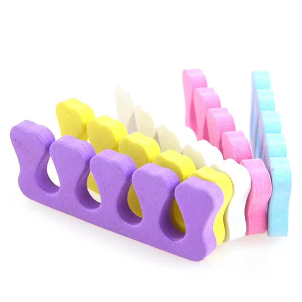 12pairs Separator Toe Sponge Finger Straightener Color Random | Красота и здоровье