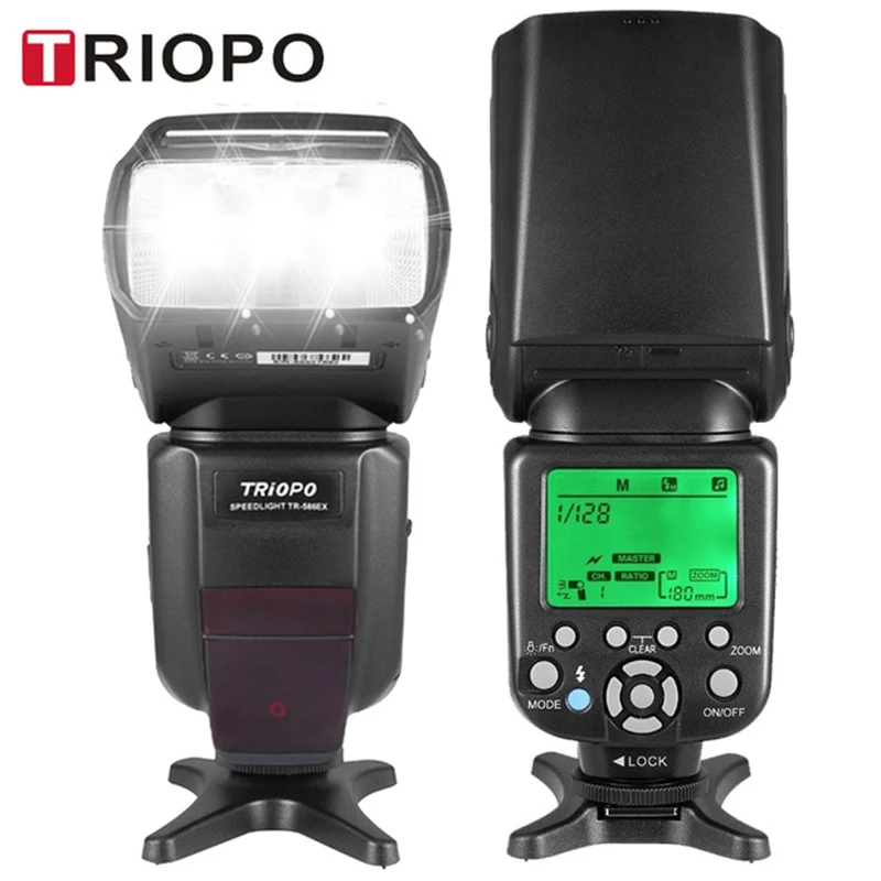 TRIOPO TR 586EX N Беспроводной флэш модель ttl ведомый Скорость lite для Nikon D750 D800 D600 D700 D610 D7100