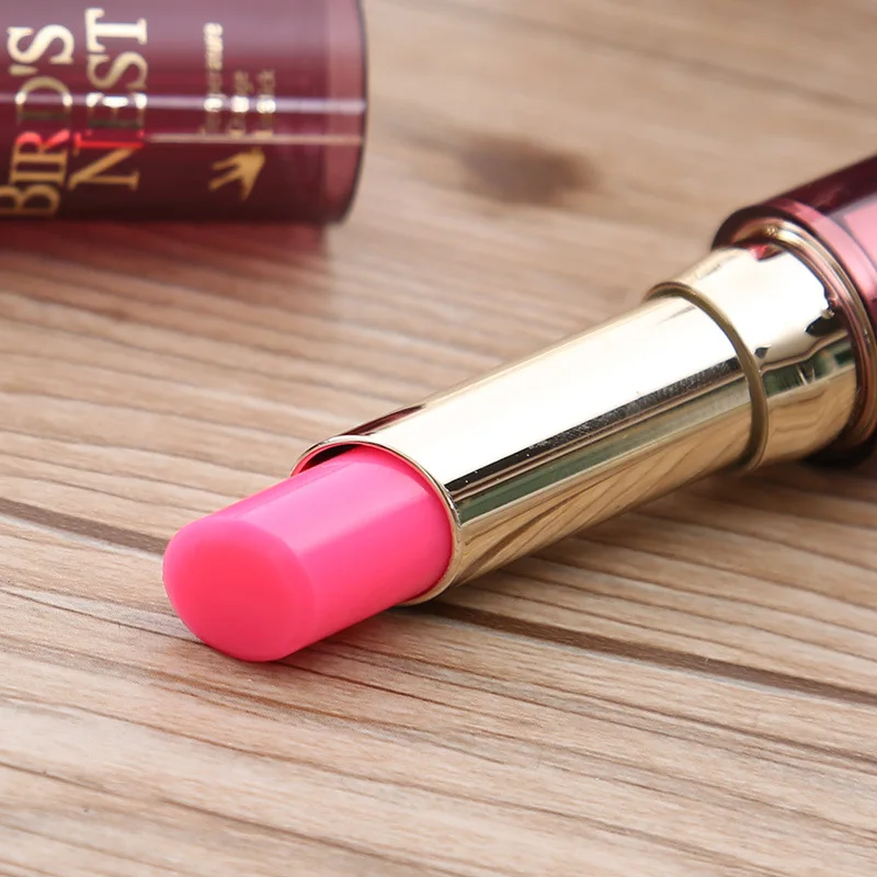 Bird's nest health temperature change moisturizing lipstick crystal jelly color and moisturizin |