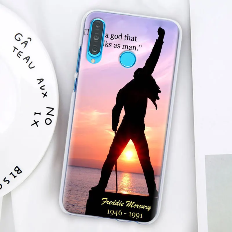 Фредди Меркури Queen футляр для телефона для huawei P30 Pro P10 P20 P30 Lite P8 P9 Lite P Smart плюс Чехол