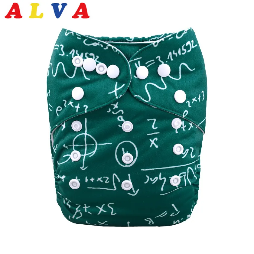 Многоразовые детские тканевые подгузники ALVA с вставкой из микрофибры в Китае