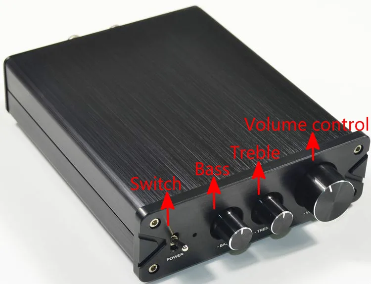 GHXAMP Bluetooth 5,0 TPA3116 цифровой усилитель 100 Вт+ 100 Вт HIFI стерео аудио усилитель PCM5102 DAC домашний кинотеатр DC 24 В 1 шт