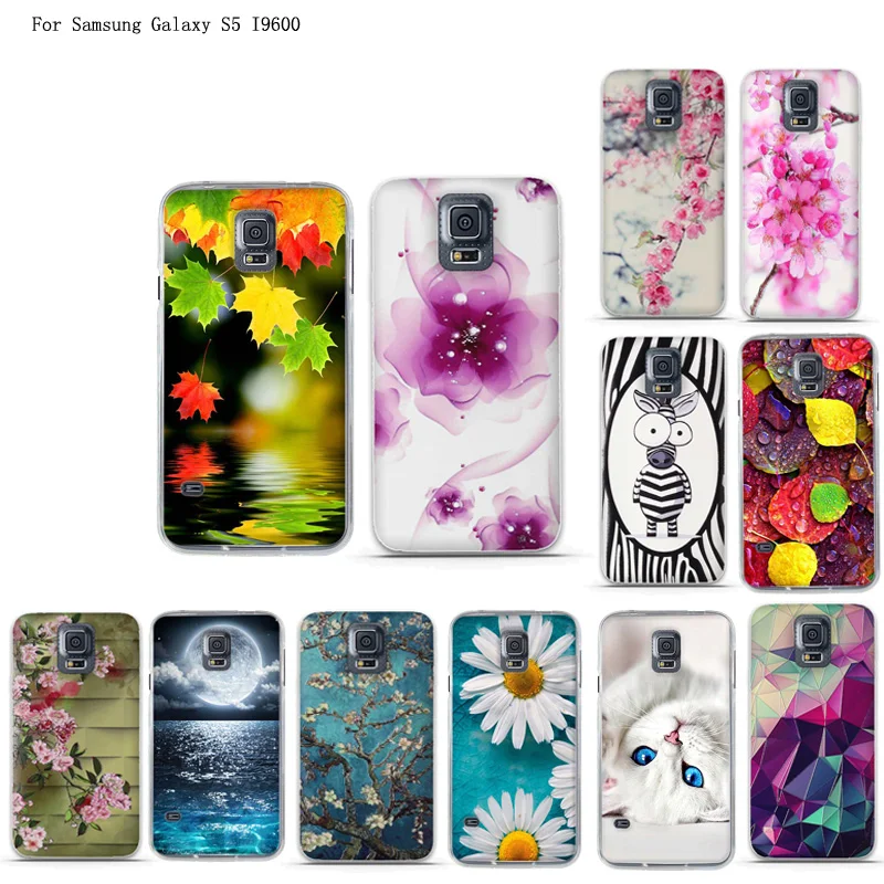 3D Relief Case For Samsung S5 Phone Silicone Gel Cases Soft TPU Cover Galaxy I9600 SM-S5 Fundas Coque | Мобильные телефоны и