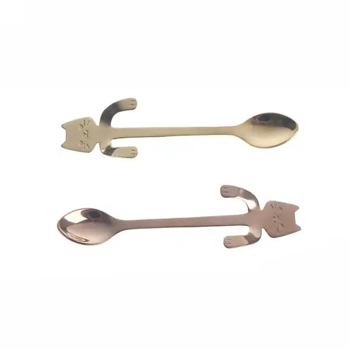 1 шт. ложка для кофе и чая из нержавеющей стали 11 5 см|spoon coffee|cat spoontea spoon |