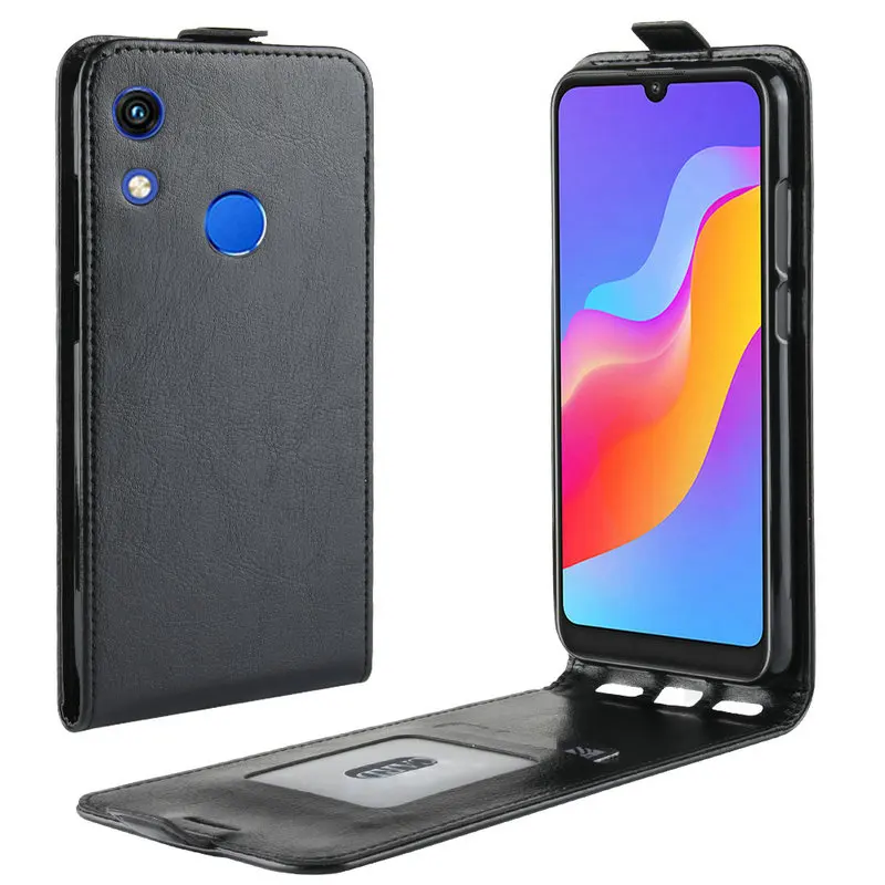 Для huawei Honor 8A чехол на Чехол-книжка 6 09 дюймов ретро кожаный Магнитный