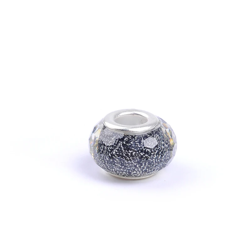 10 шт./лот смешанные цвета опал lampwork galss граненые бусины шарики прокладки