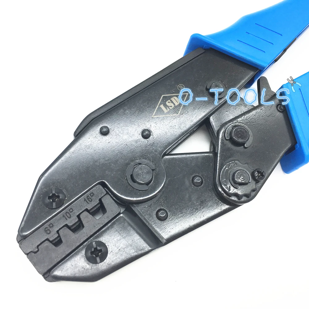 LS-16WF crimping plier tool for cable ferrules 6-16mm2 wire end ferrule crimper | Инструменты