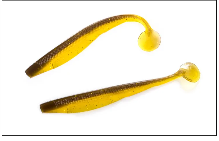 FISH KING Fishing Lures Soft Bait 90mm 120mm 160mm Swimbait Craws Impact T Tail Soft Lures Fishing Bass Bait Panfish Carp