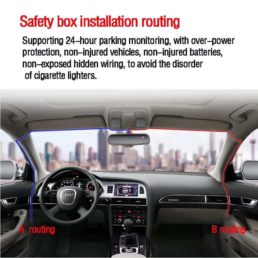 Для Land Rover Star 2017 Автомобильный видеорегистратор Wifi камера высокое качество