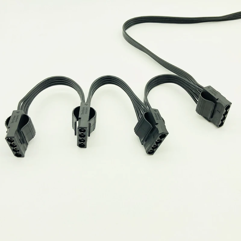 PCI-e 6Pin Male 1 to 4x Molex 4Pin усилитель порта питания для CORSAIR RMx Series RM1000x RM850x RM750X RM650x RM550x |