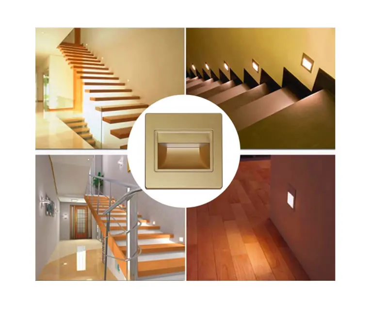 Высокое качество настенные светильники светодиодные лестницы лампа SMD5730 1 5 Вт AC85