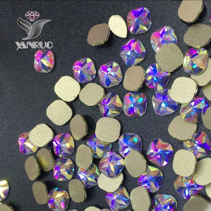 72 шт. декоративные Стразы для ногтей 6 мм|3d nail art decoration|nail decorationsrhinestone 3d |